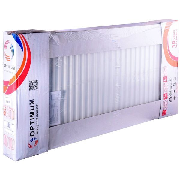 Радиатор стальной панельный OPTIMUM 22 низ/справа 500х1400 (без INNER) 13183 фото