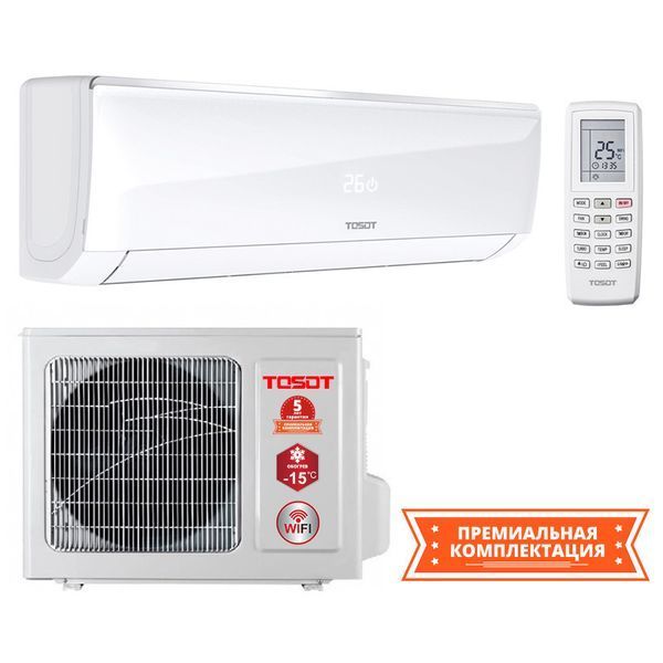 Кондиціонер Tosot Smart Inverter WIFI GS-09DW 09016 фото